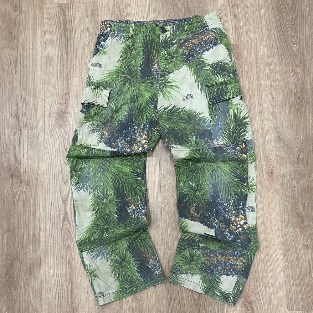 Green Camouflage Cargo Pants